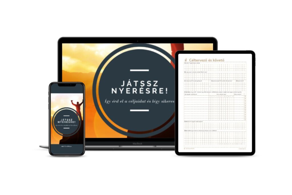 Siker tervező online webinar a Játssz nyerésre! - Így érd el a céljaidat könyv és bónuszok