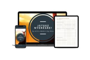 Siker tervező online webinar a Játssz nyerésre! - Így érd el a céljaidat könyv és bónuszok